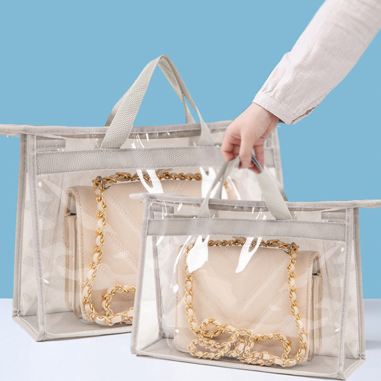408g Weight Simple Style Transparent Pvc Storage Bag