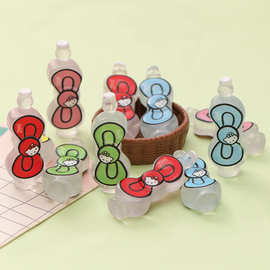 仿真立体kt蝴蝶结水瓶 diy奶油胶钥匙扣潮玩娃娃屋树脂饰品摆件