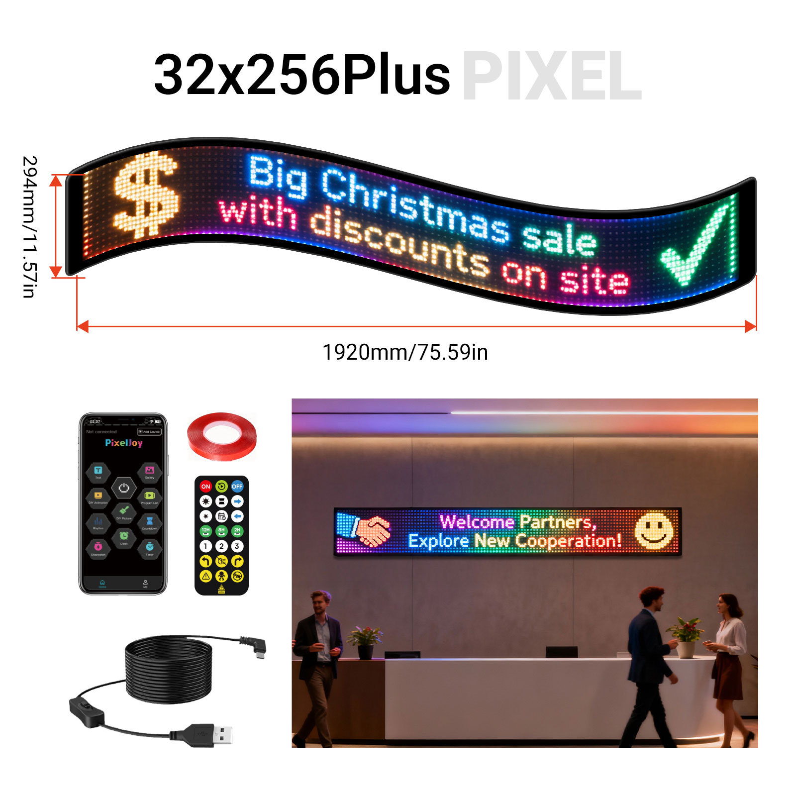 Fabricante mayorista LED vehículo flexible pantalla de control remoto Bluetooth APP pantalla de publicidad inteligente pantalla de visualización de ojos de demonios