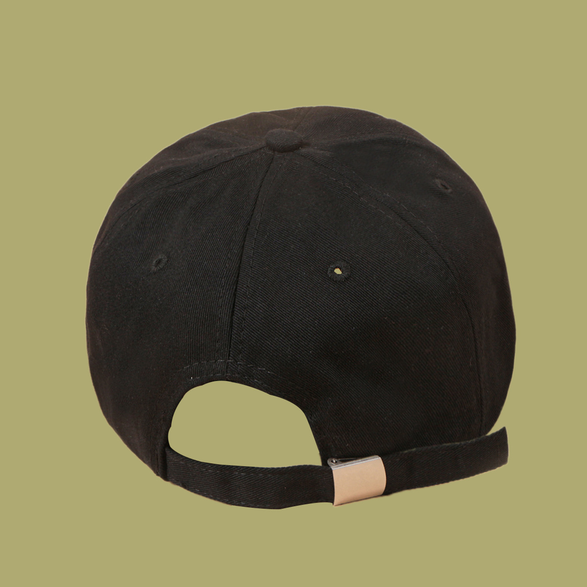 Korean Casual Black Baseball Cap display picture 5