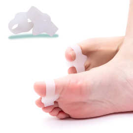 双环升级版拇趾重叠脚趾分离器SEBS分趾器脚趾套脚趾矫形器