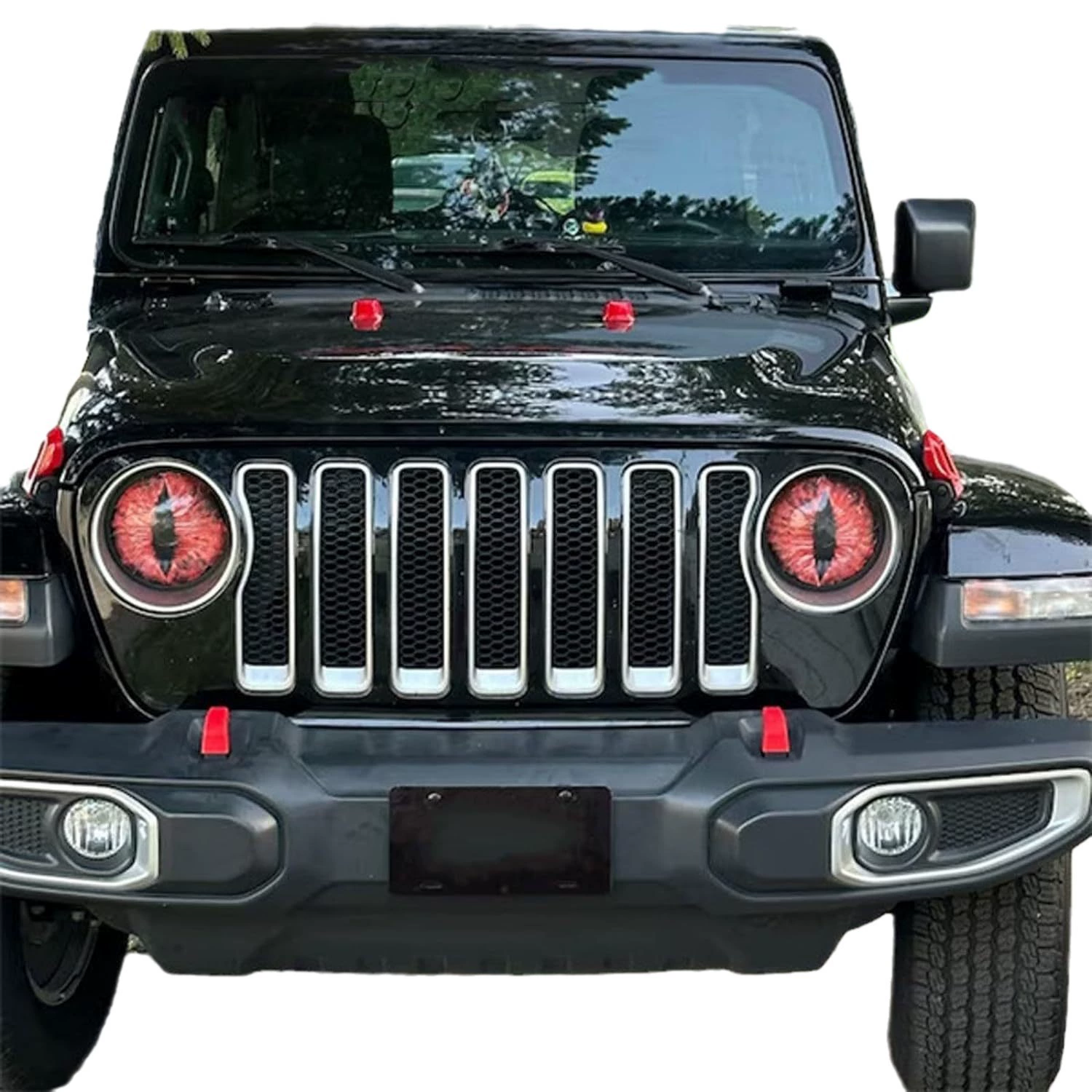 Популярные BeastEyesHeadlightDecals — наклейки с глазами зверя, наклейки на глаза для Wrangler, наклейки для фар в северном стиле