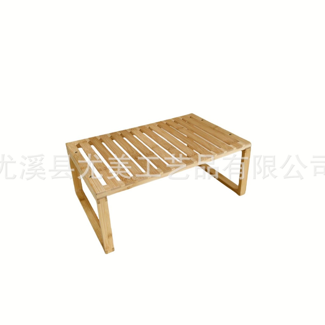 Zapatero de una capa de bambú simple puerta pequeña hogar económico Almacenamiento de bambú estante de dormitorio a prueba de polvo fabricante