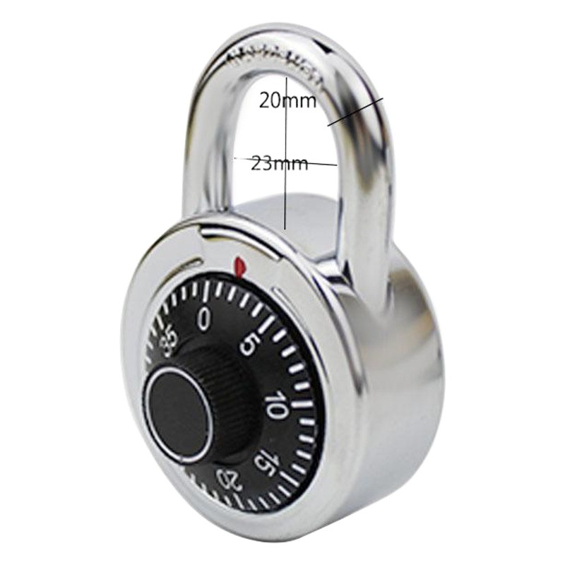 Digital placa giratoria contraseña cerradura de aleación de zinc candado de disco estudiante dormitorio gabinete cerradura de la puerta cerradura de contraseña inmutable