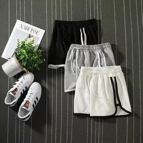 Sports shorts, men's running, fitness training, quick-drying, three-quarter pants, summer loose, breathable, large size, men's shorts, fitness, training, quick-drying, etc.