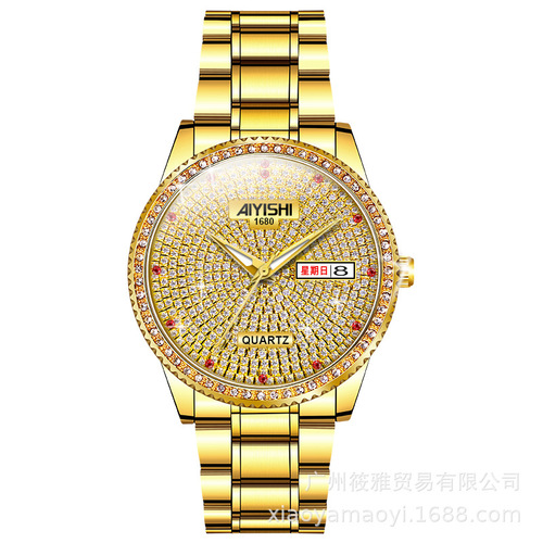 Aiyishi AIYISHI Waterproof Fashion Fully Automatic Non-Mechanical New Business Watch for Men 1680