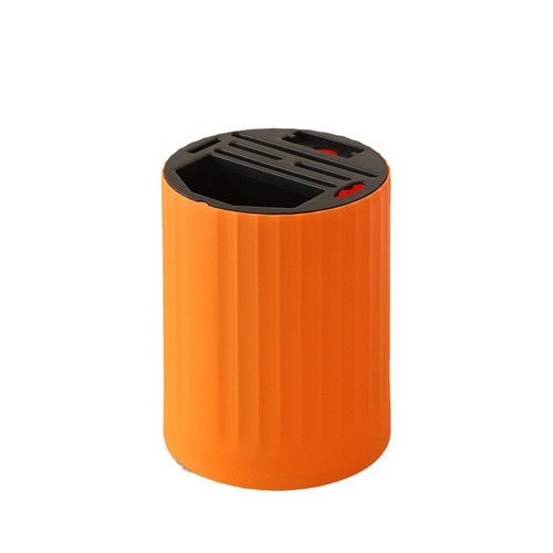 Household rotating knife holder, chopstick barrel, knife storage rack, kitchen knife rack, multi-functional all-in-one tableware storage bucket