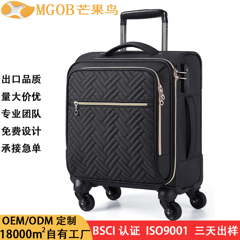 Cross-border custom-made women's laptop trolley bag, work briefcase trolley bag, travel trolley bag, business trolley bag Cross-border custom-made women's laptop trolley bag, work briefcase trolley bag, travel trolley bag, business trolley bag