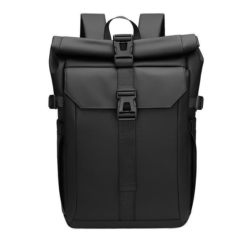 Roll-Top Casual Backpack Outdoor Travel Roll-Top Commuting Casual Computer Backpack