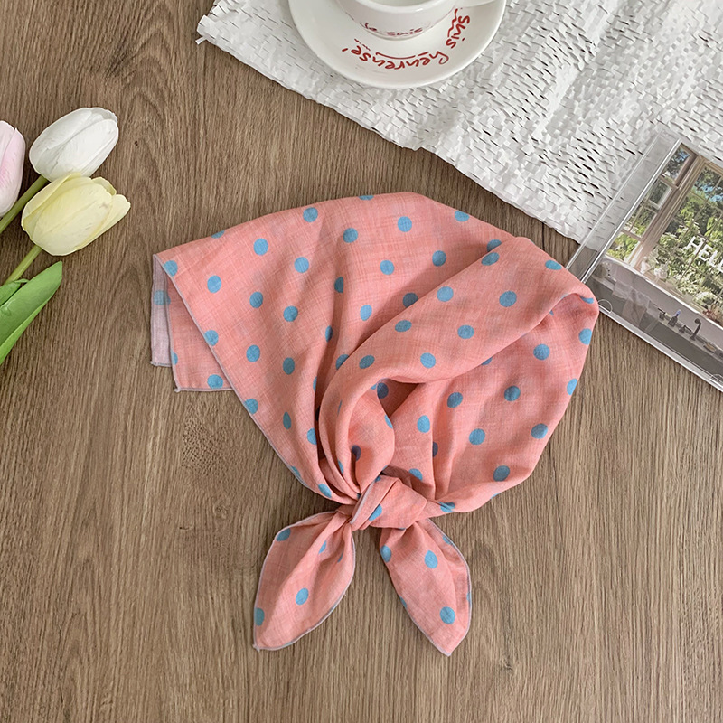 55 pañuelo japonés de algodón y lino, bufanda de seda floral de todo fósforo de verano y otoño, bufanda cuadrada pequeña con cuello, bufanda decorativa fresca fina para mujer