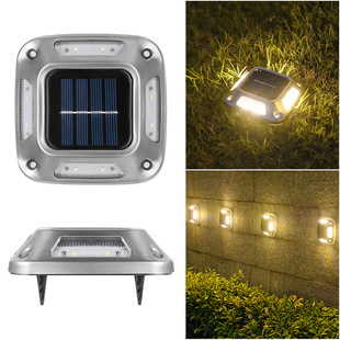 Solar Wall Lamp Outdoor Courtyard Garden House Decoration Layout Top Floor Balcony Terrace Stair Lawn Floor Lamp