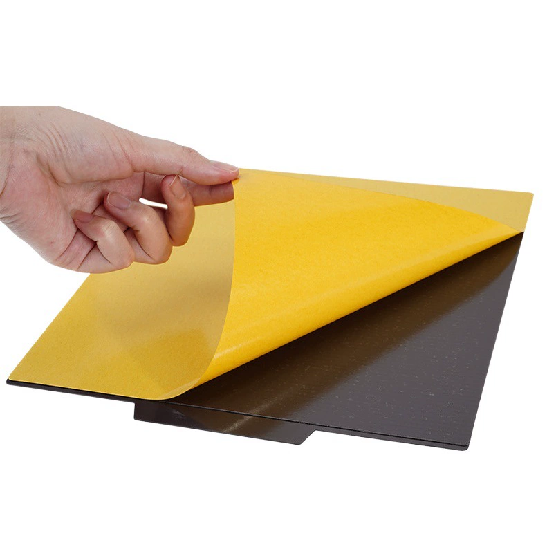 Qipang аксессуары для 3D-принтеров Горячая кровать платформа Магнитная пленка Pad Гибкая Нижняя пластина стикер с рисунком красоты анти-коробление края