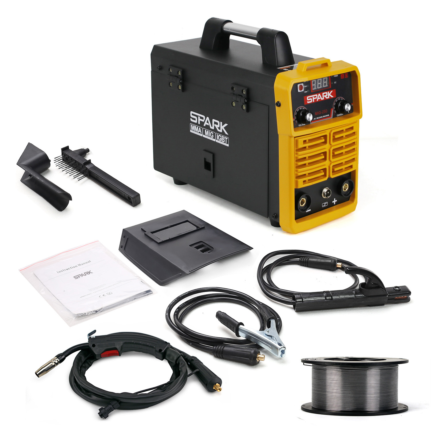 无气二保焊机二氧化碳气体保护焊机手工焊两用一体机家用E18