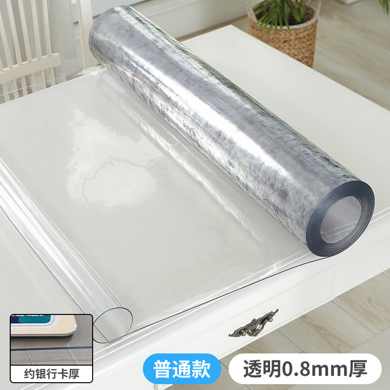 Mesa de trabajo transparente antiestática de aluminio PVC aislante de vidrio suave resistente al desgaste de fábrica de línea de ensamblaje de laboratorio alfombra de mesa