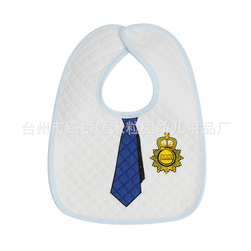 Algodón espacio de algodón capa de aire de dibujos animados lindo babero