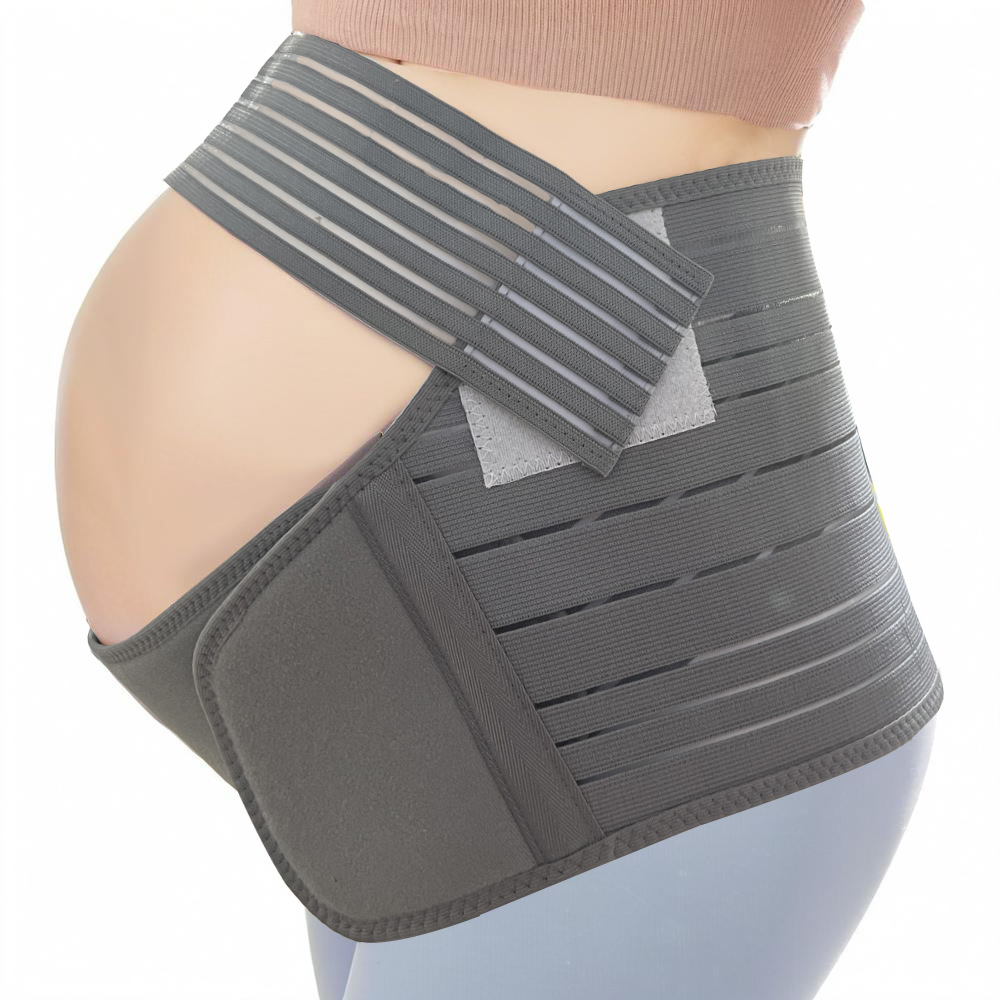 Amazon Prenatal Abdominal Care Three-piece Set Pregnant Women's Belt Comfortable Abdominal Care Belt Waist Protection Prenatal Breathable Pregnant Women's Abdominal Care Belt