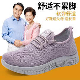 批发鞋子女春季新款女式百搭休闲运动妈妈鞋女款女鞋厂家一件代发