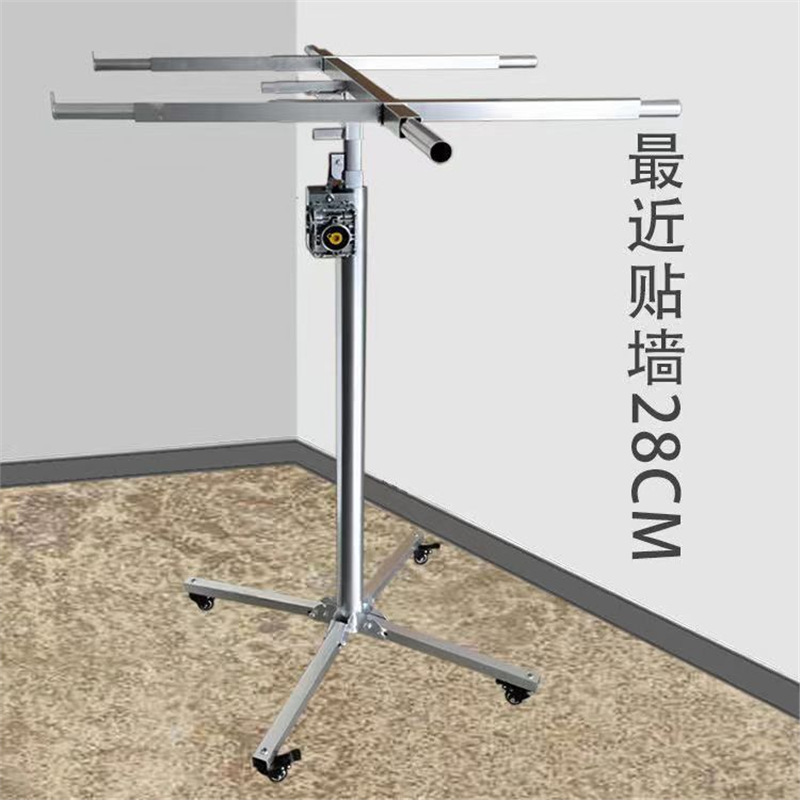 木工装修上石膏板升降支架不锈钢吊顶升降机快速封板神器支架打眼