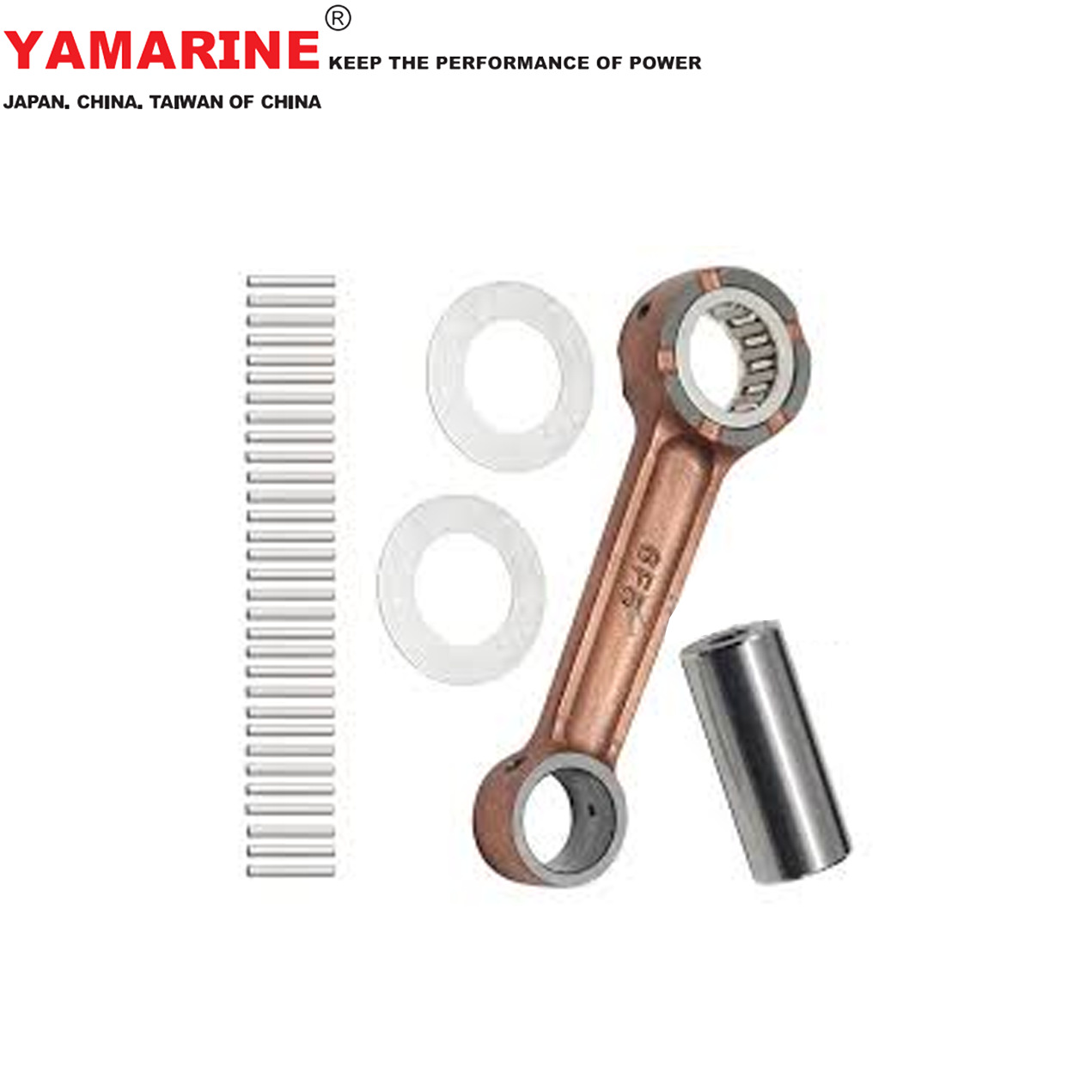 40马力 雅马哈船舷外机连杆 YAMAHA 6F5-11650-00，6F5-11651-00