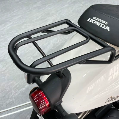 Guards, Exhaust Pipe, Rack, Rear – Motorcycle tail - black-flat-shelf