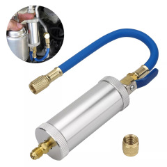 现货 冷冻油加注工具R12R134a制冷空调油加注筒 冷媒油加注器