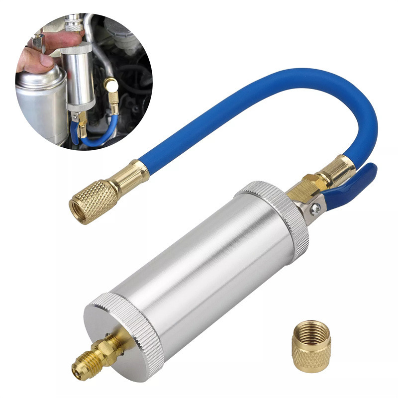 现货 冷冻油加注工具R12R134a制冷空调油加注筒 冷媒油加注器|undefined