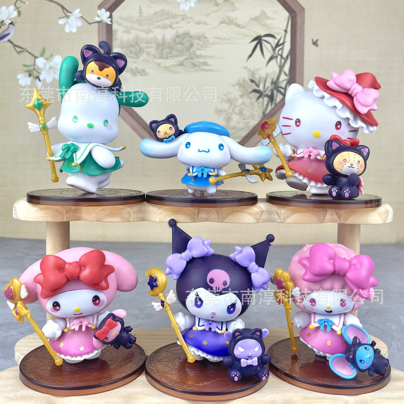 ポーカークロミブラインドボックスフィギュアシナモンドッグメロディー人形クレーンガシャポン人形漫画装飾品卸売ドロップシッピング|undefined