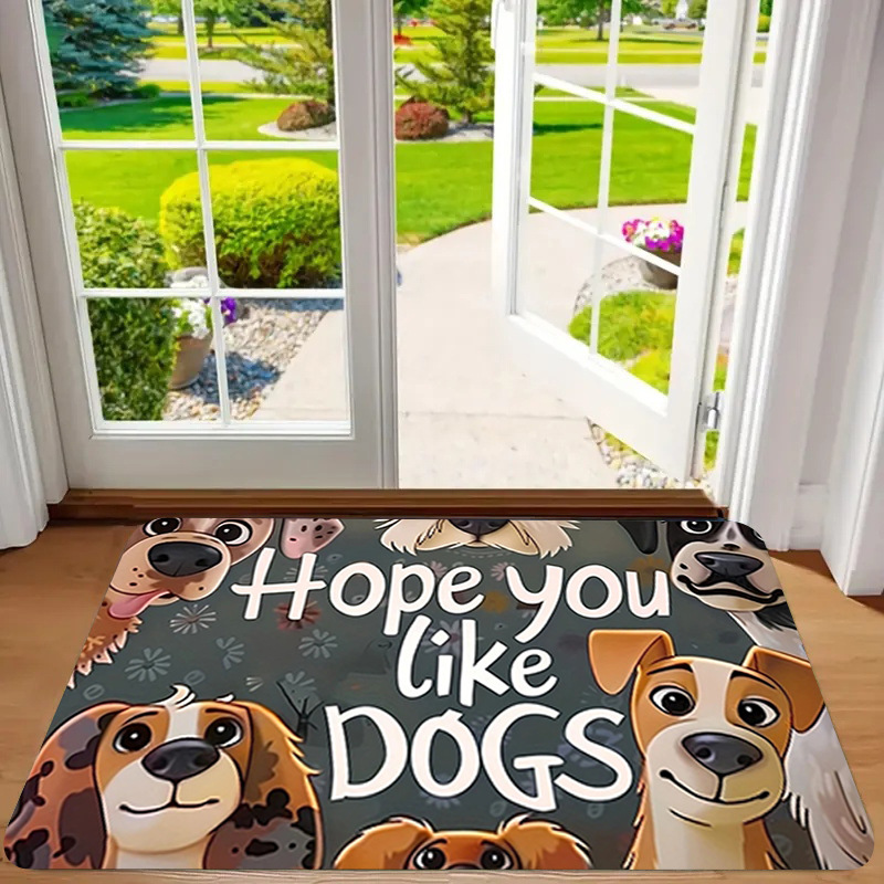 Alfombra de franela estampada, estilo playa, antideslizante, resistente a la suciedad, resistente al desgaste, alfombra para la entrada, dropshipping transfronterizo Y2.