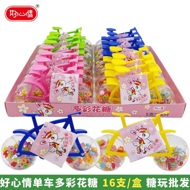 16개들이 상자에 담긴 Good Mood 자전거