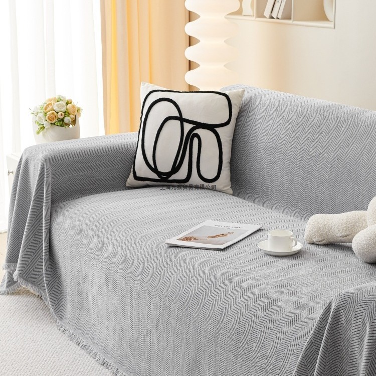 Solid color sofa
