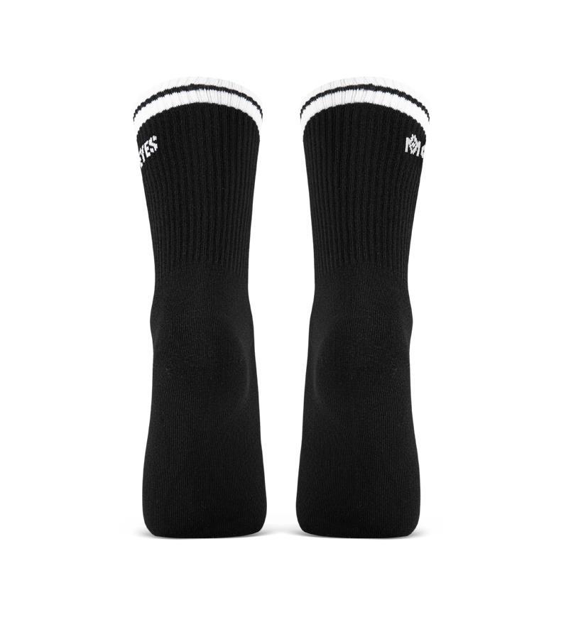 Tất golf nữ moeyes mắt ma thuật phối màu ống giữa co giãn thể thao chống bóng — Một size chi tiết 10