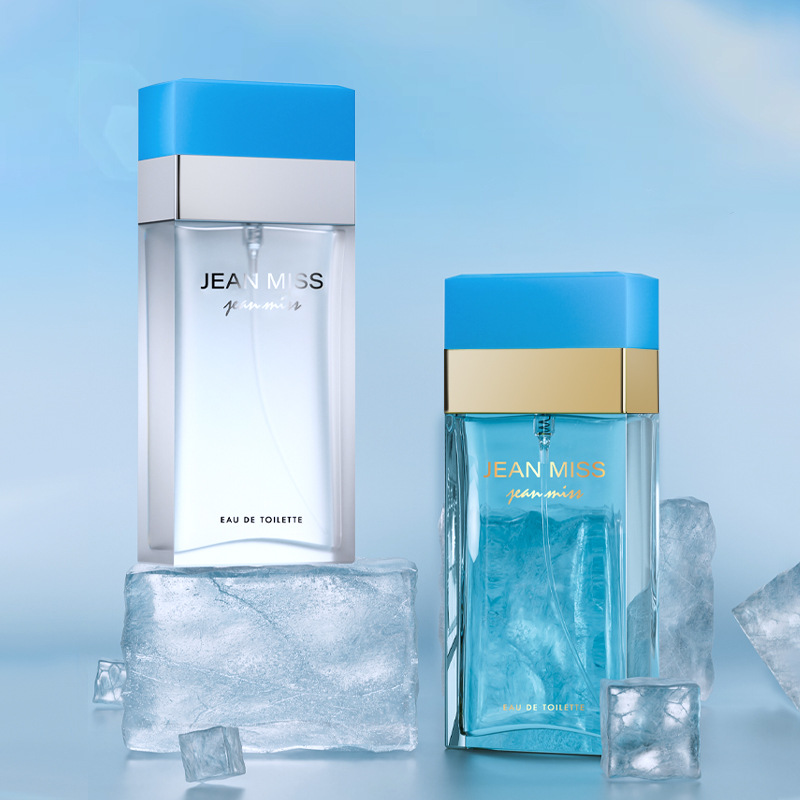 Jeanmiss Light Blue Women's Perfume, Long-Lasting Women's Cross-Border Perfume Wholesale, Southeast Asia and Central Asia Long-Lasting Light Perfume Factory