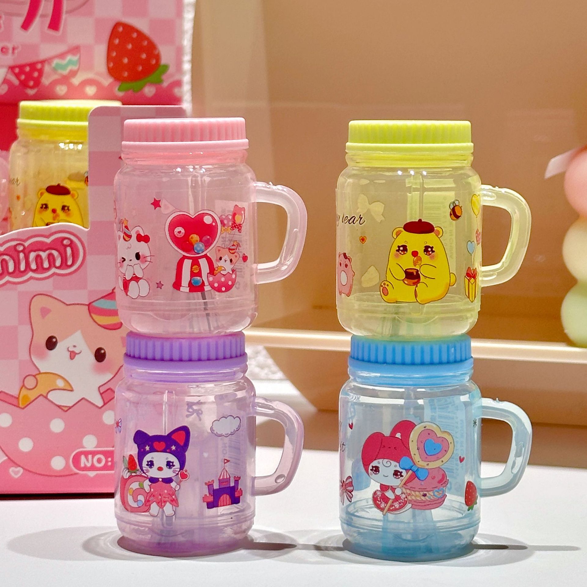 milky tea cup shape mini small pencil sharpener cute kindergarten portable pencil sharpener single hole pencil shapper pencil sharpener