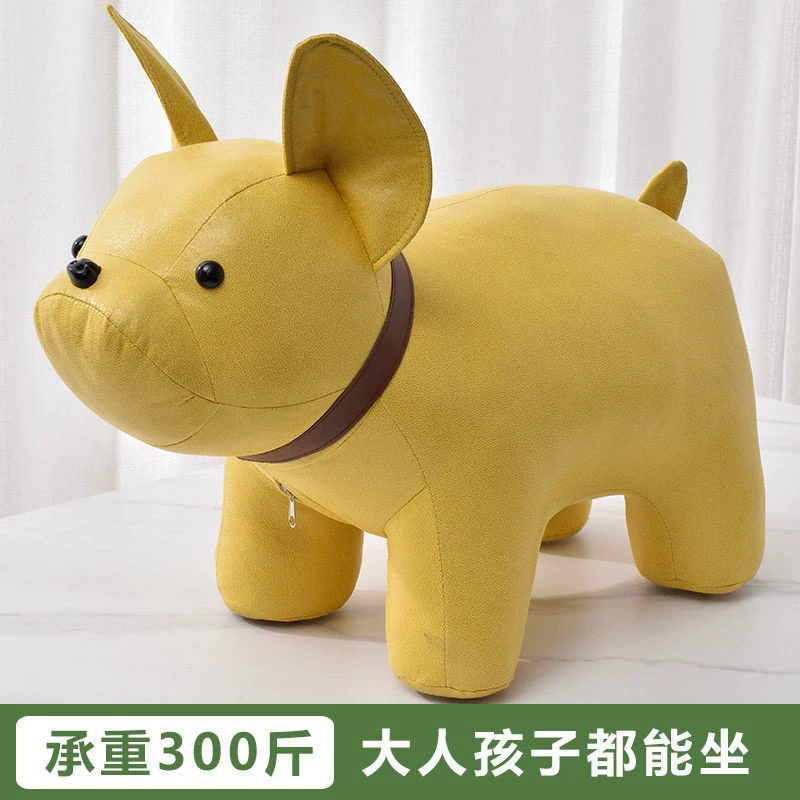 Легкий роскошный табурет для животных, небольшой табурет интернет-знаменитостей, табурет для смены обуви на домашней двери, креативный табурет для ног с мультяшным рисунком, детский диван-табурет