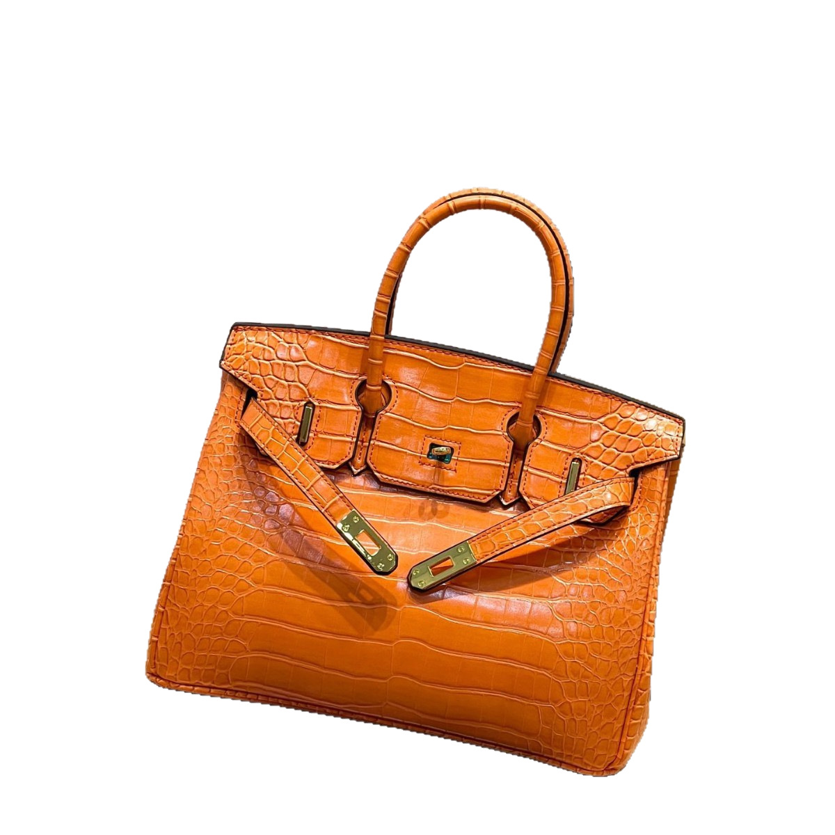 Bolso de patrón de cocodrilo de gran capacidad de alta calidad para mujer 2025 nuevo bolso de mensajero popular de todo fósforo bolso de platino portátil de moda