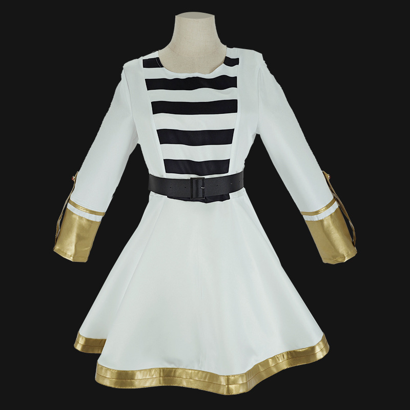El conjunto completo de disfraz de cosplay de Frieren del anime Funeral Frieren, fabricado en fábrica.