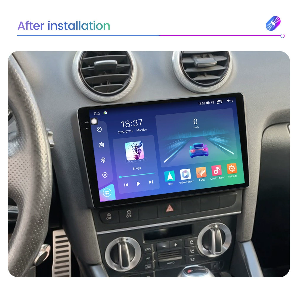Подходит для Audi A3 06-12, модернизированная Android большая центральная мультимедийная система M6Pro 7862S