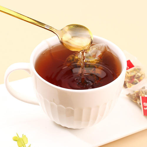Source manufacturer wholesales triangular package of chrysanthemum and cassia seed tea without boiling, proud night ready chrysanthemum and cassia seed one piece dropshipping