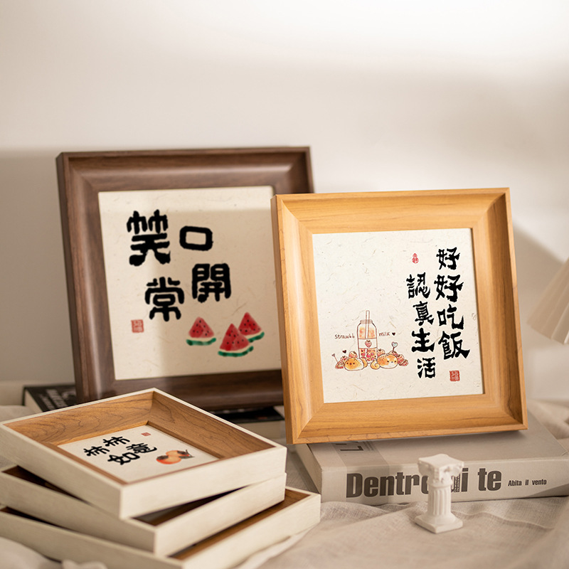 American photo frame creative home desktop decoration 6 inch 10 inch simple wall frame decoration factory direct supply