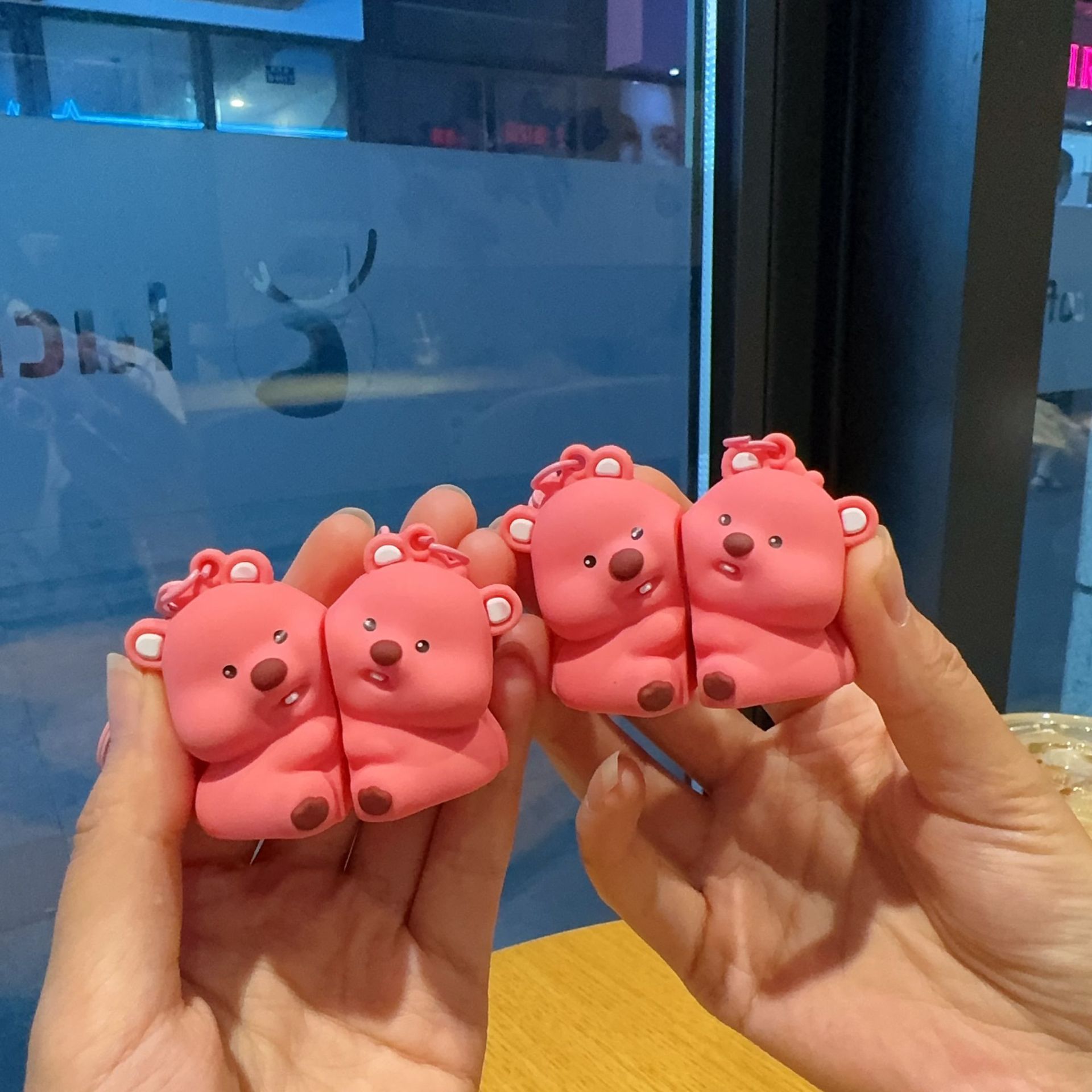 만화 작은 바닷속 마그네틱 열쇠고리 창의 칠석 발렌타인데이 피규어 걸이