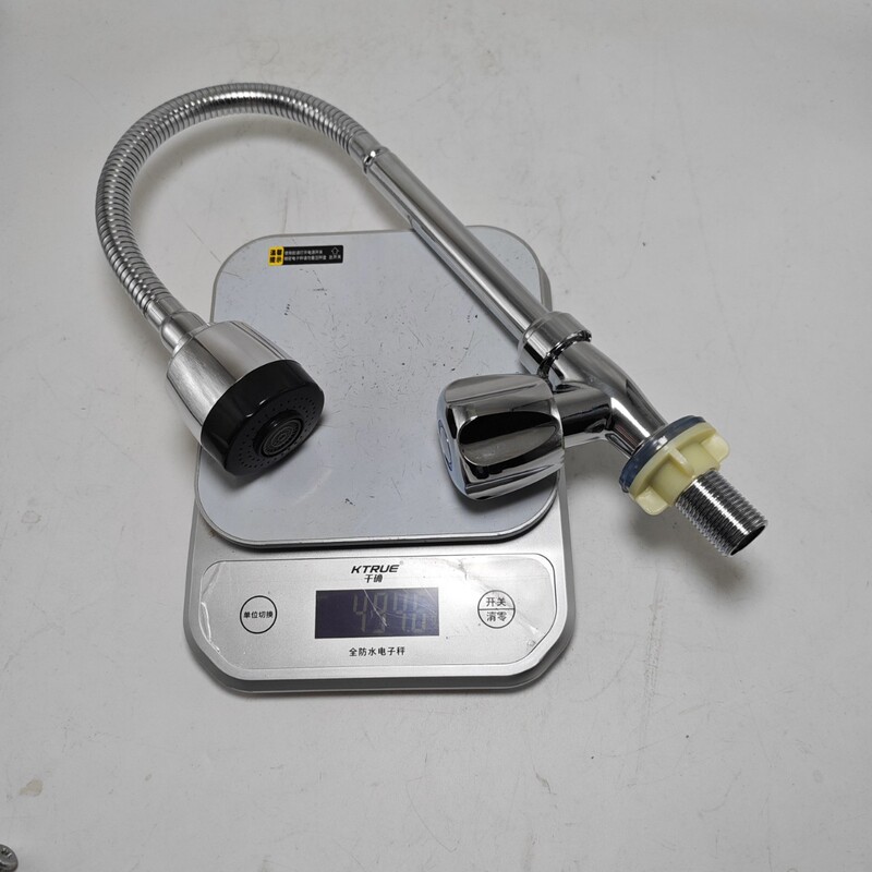 Universal adjustable kitchen faucet, flexible gooseneck allows for easy adjustment of the water flow angle, dual water flow modes for satisfaction Universal adjustable kitchen faucet, flexible gooseneck allows for easy adjustment of the water flow angle, dual water flow modes for satisfaction
