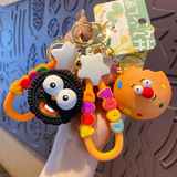 Оригинальный мультяшный брелок, милые ключи от машины, подвеска, украшение на сумку