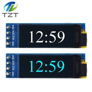 0.91-inch OLED LCD screen display module IIC 12832 LCD screen display device is compatible with 3.3V-5V