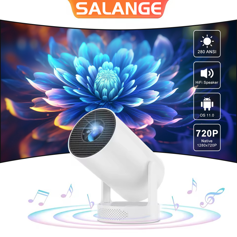 Hy300Ultra Mini Projector Android Hd 1080 Home Theater Cross-Border Portable Mobile Phone Projector