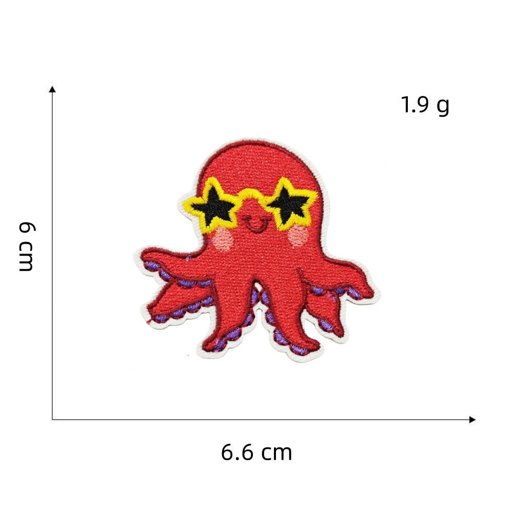 红色系列布贴15#