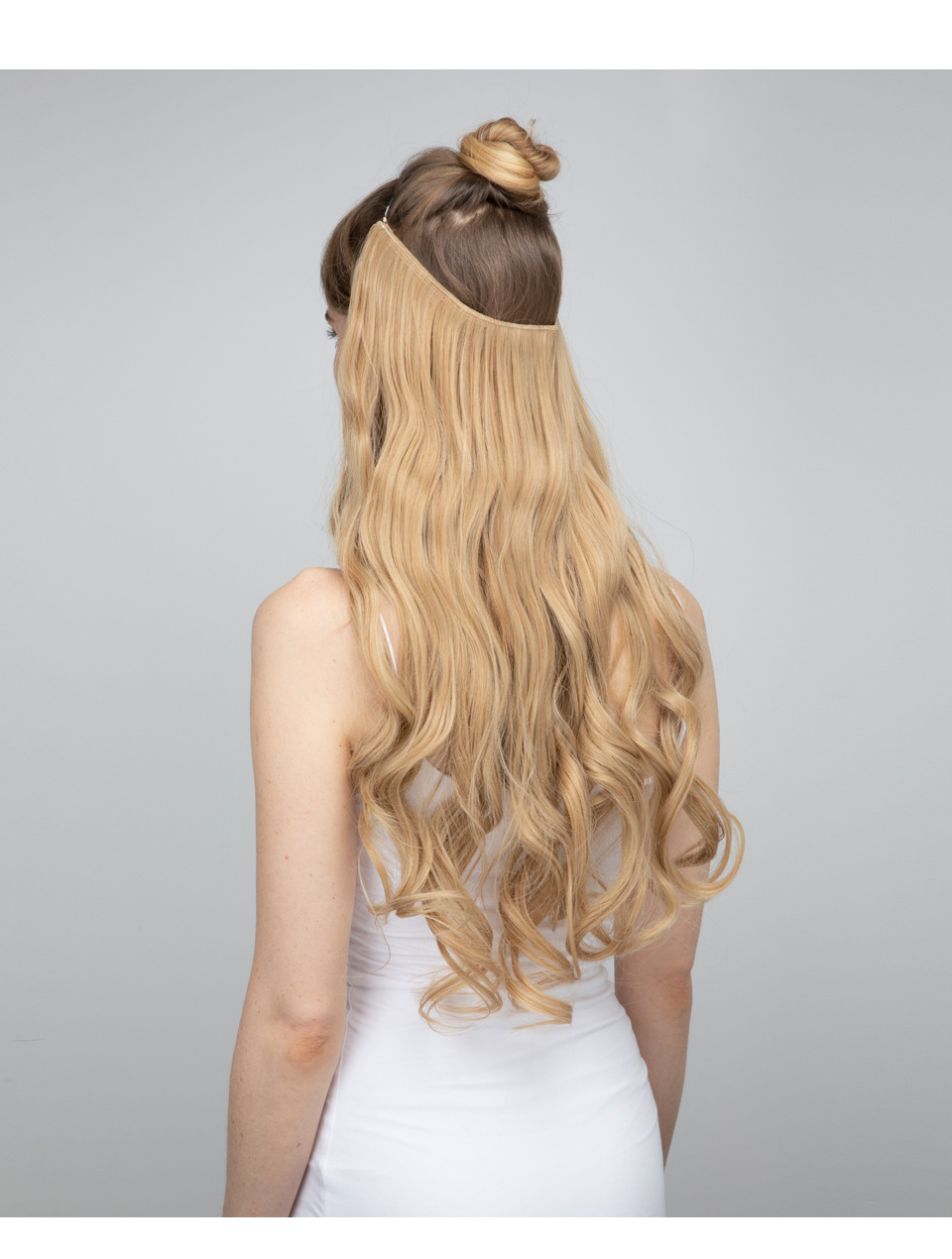 Title 17, Womens Wig Extension Long Curly Hair Matte Che...