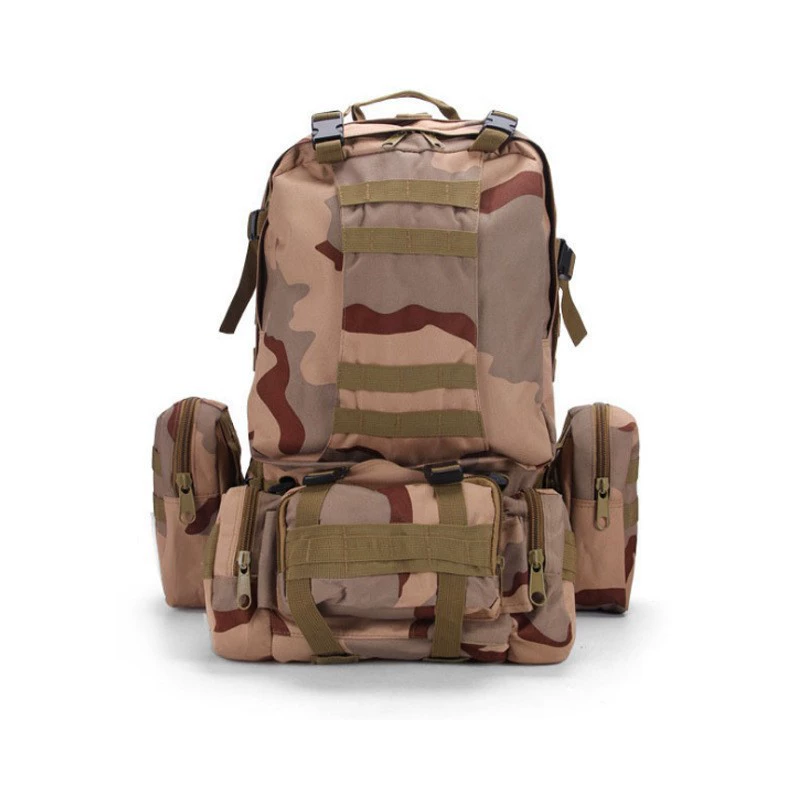 Производитель, оптовая продажа, многофункциональная тактическая сумка, уличный комбинированный рюкзак, дорожная сумка на плечо, военная камуфляжная спортивная сумка для альпинизма, 50 литров