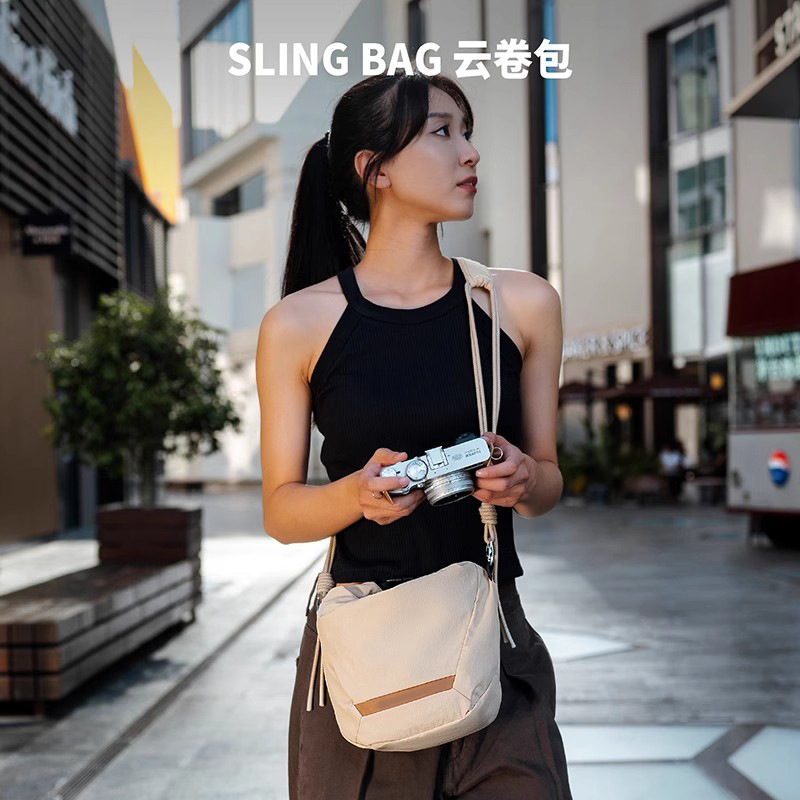 2025 New Cloud Camera Bag Shoulder Photography Bag Digital Camera Crossbody Bag Travel Cycling Storage Liner Bag