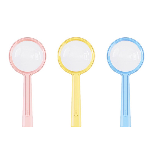 Leida LZ100 Magnifying Glass for Children, Handheld High-Definition Optical, Suitable for Students, Elderly, Reading Newspapers, and Plant Observation