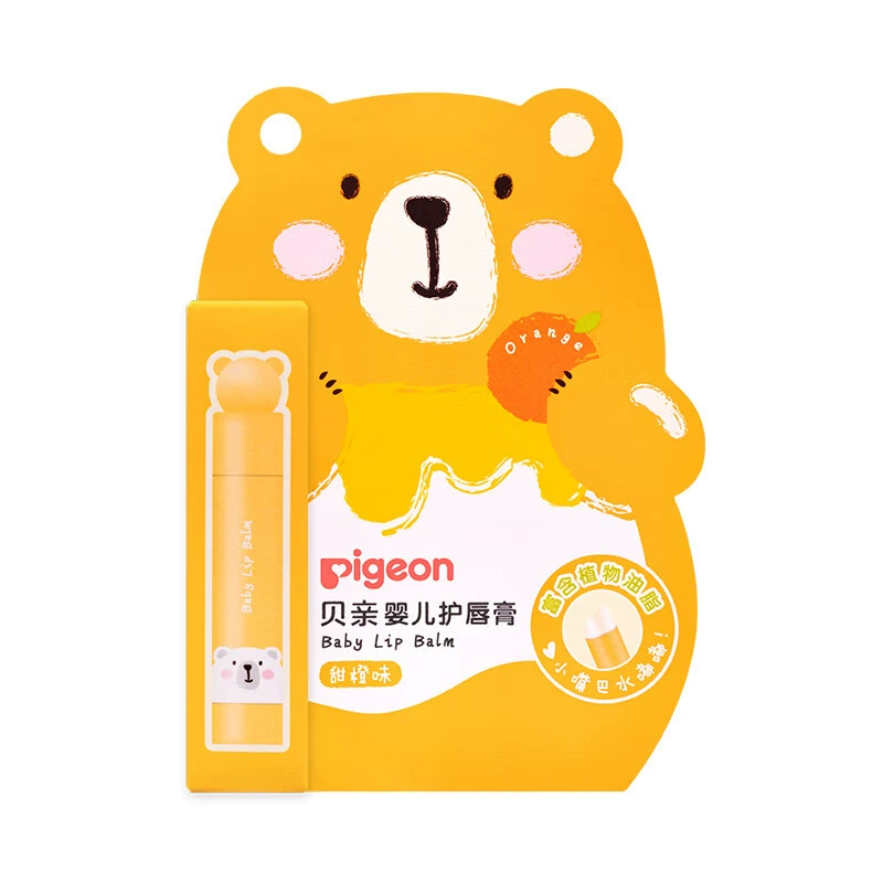 Pigeon, children's lipstick, moisturizing lip balm